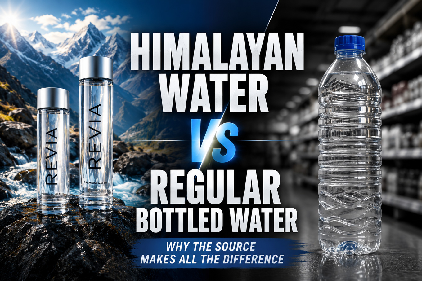Himalayan Water vs Regular Bottled Water: What Makes the Difference?